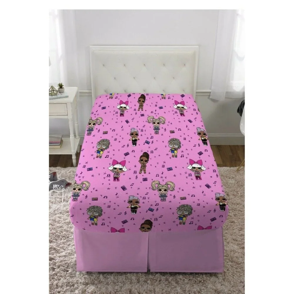 L.O.L Surprise 3‎ Piece Microfiber Twin Sheet Set-